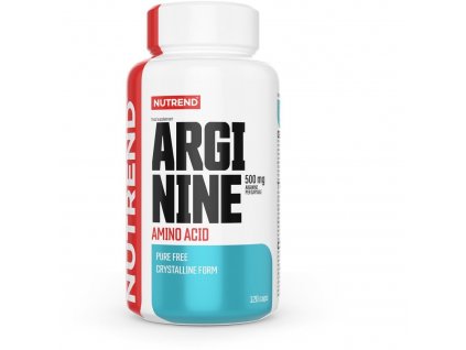 Nutrend ARGININE Aminokyselina L-arginin, 120 kapslí (VR-038-120-xx)