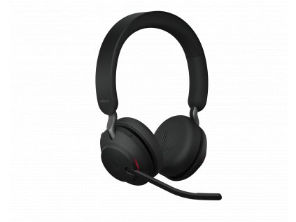 Jabra Evolve2 65, Stereo, USB-A, Bluetooth, Microsoft certifikace, černá