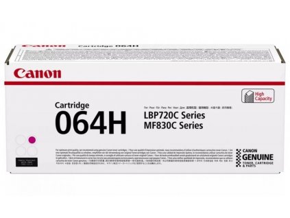 Canon toner CRG 064HM purpurový pro i-Sensys MF 832cdw (10 400 str.) (4934C001)