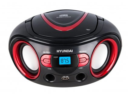 HYUNDAI TRC 533 AU3BR černo červený Radiomagnetofon