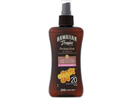 Hawaiian Tropic Protective suchý opalovací olej ve spreji SPF 20 200ml (5099821001230)
