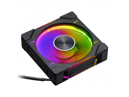 PHANTEKS D30 PWM D-RGB 120mm ventilátor, černý (PH-F120D30_DRGB_PWM_BK01)