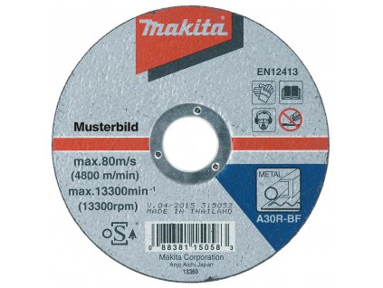 Makita A-85313 řezný kotouč 125x2,5x22 ocel (A-85313)