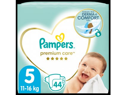 Pampers Premium Care Plenky Velikost 5, 11kg-16kg, 44ks (4015400278870)