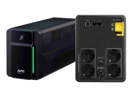 APC Back-UPS 1200VA, 230V, AVR, Schuko Sockets (650W) (BX1200MI-GR)