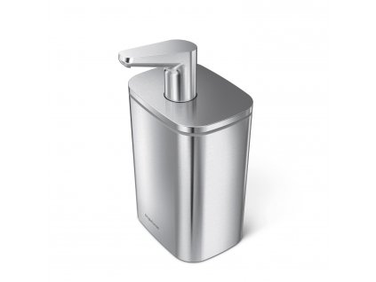 Simplehuman Dávkovač mýdla a desinfekce Pulse, 473 ml, nerez ocel (KT1188)