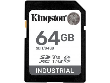 Kingston SDXC 64GB Industrial (SDIT/64GB)