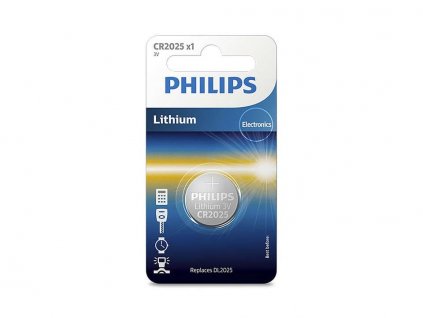 PHILIPS CR2025/01B Minicells Baterie, Lithium (Phil-CR2025/01B)