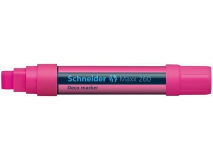 SCHNEIDER Křídový popisovač "Maxx 260", růžová, 2-15mm, tekutý