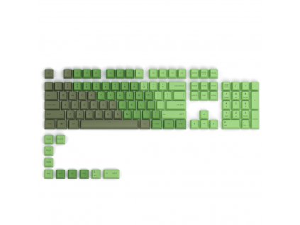 Glorious GPBT Keycaps - 114 PBT Keycaps, ANSI, US-Layout, Olive (GLO-KC-GPBT-O)