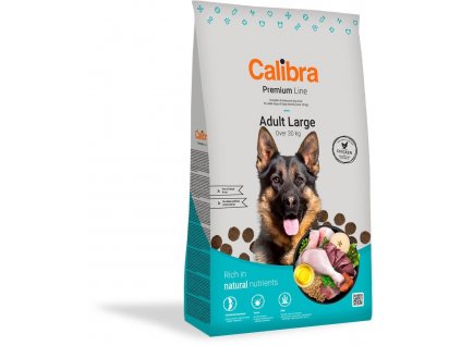 Calibra Dog Premium Line Adult Large 12kg granule pro psy