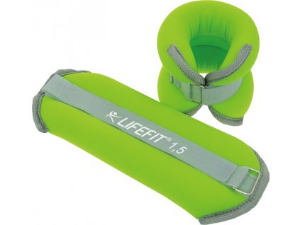 Neoprenová zátěž LIFEFIT kotník/zápěstí S2 2x1,5kg (F-ZAT-NA03-02)