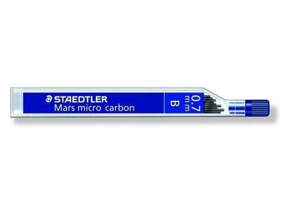 STAEDTLER Grafitová tuha do mikrotužky "Mars Micro", B, 0,7mm (TS25007B)