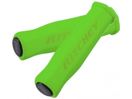 Ritchey gripy - True Grip Foam Grips - zelené (38450897001)