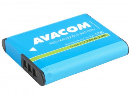 Baterie AVACOM pro Olympus Li-50B Li-Ion 3.7V 700mAh 2.6Wh (DIOL-LI50-533)