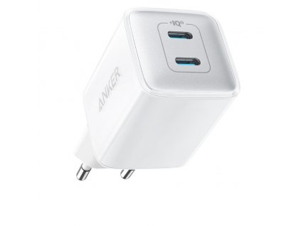 Anker PowerPort III 40W, 2xUSB-C, White (A2038G21)