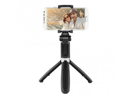 Hama Funstand 57, Bluetooth selfie tyč, černá (4316)