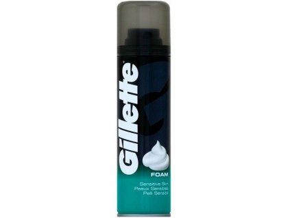 Gillette Shave Foam Sensitive Skin 200ml (7702018980932)