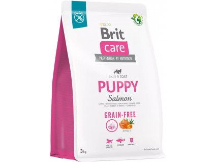 Brit Care Dog Grain-free Puppy, 3kg granule pro štěňata (8595602558810)