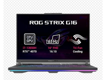 ASUS ROG Strix G16 G614JV-N3075W Eclipse Gray kovový (G614JV-N3075W)