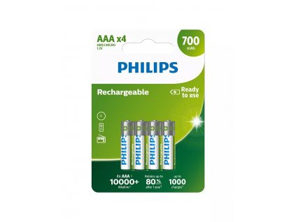 PHILIPS R03B4A70/10 AAA Nabíjecí baterie (4ks) (Phil-R03B4A70/10)