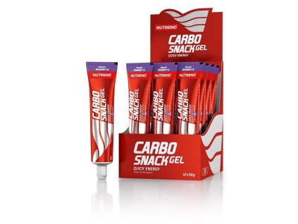 Nutrend CARBOSNACK tuba 50 g, borůvka (VG-001-50-BO-DE)