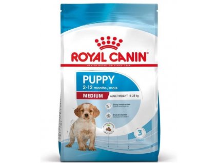 ROYAL CANIN Medium Puppy, granule pro štěňata, 1kg (3182550402439)