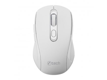 C-TECH WLM-12 Dual mode, bezdrátová, BT5.0 + 2,4GHz, bílá (WLM-12WH)