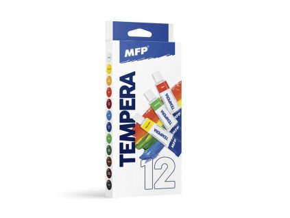 MFP Temperové barvy set 12 ks 12ml (6300357)