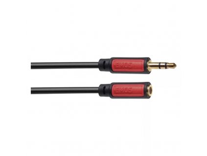 JACK kabel 3,5mm stereo, vidlice - 3,5mm zásuvka 5m (2335050050)