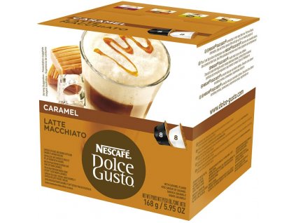 NESCAFÉ® Dolce Gusto® Latte Macchiato Caramel kávové kapsle, 16 ks (40026770)