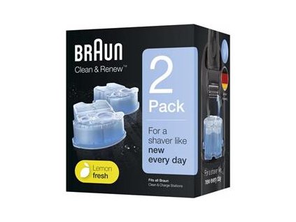 Braun CCR2 Náplň do čistící stanice pro Braun Series 7/5/3, 2× 175 ml (1100004504)