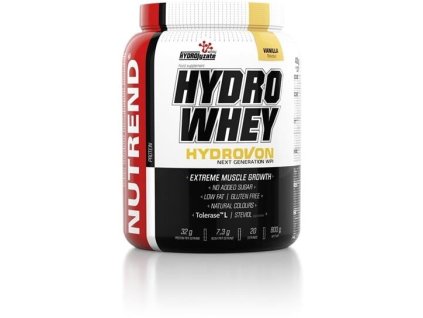 Nutrend HYDRO WHEY Syrovátkový izolát 800 g, vanilka (VS-074-800-VA)