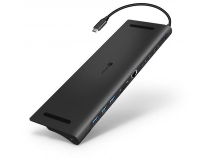 CONNECT IT USB-C dokovací stanice, 11v1 (2xHDMI), externí, antracitový (CHU-9010-AN)