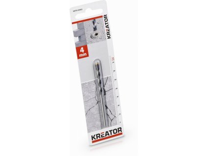 Kreator KRT010402 - Vrták do betonu 4x75 mm (KRT010402)