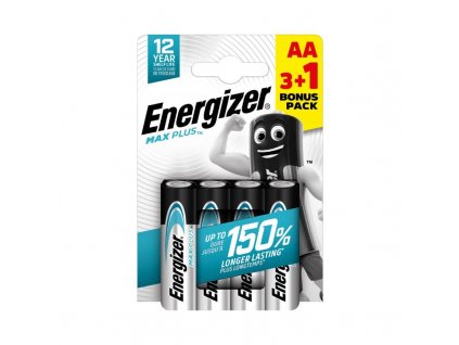 Energizer MAX Plus - Tužka AA/4 ks - 3+1 zdarma (EM009)