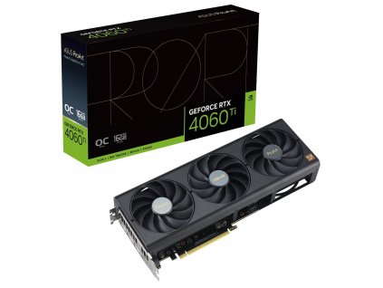 ASUS ProArt GeForce RTX 4060 Ti OC edition 16GB (90YV0JH2-M0NA00)