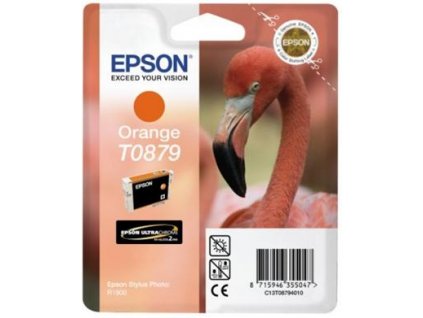Epson T0879 Orange Ultra Gloss High-Gloss 2 pro Stylus Photo R1900 - originální (C13T08794010)