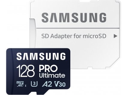 Samsung microSDXC 128GB PRO Ultimate + SD adaptér (MB-MY128SA/WW)