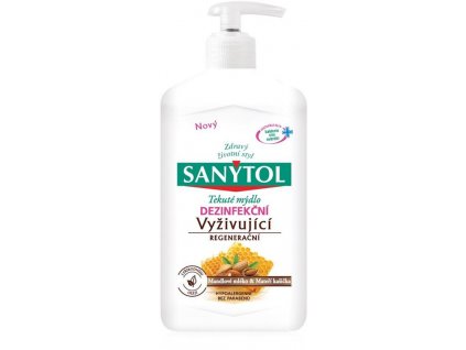 Sanytol dezinfekční mýdlo vyživující 250ml (3045206501408)