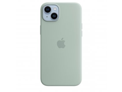 Apple iPhone silikonový kryt s MagSafe na iPhone 14 Plus, dužnatkově modrý (mptc3zm/a)