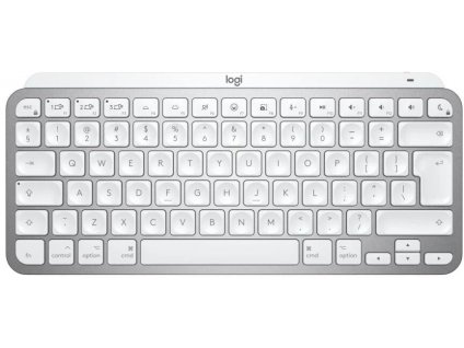 Logitech MX Keys Mini for Mac Wireless Illuminated Keyboard - PALE GREY (US verze) (920-010526)