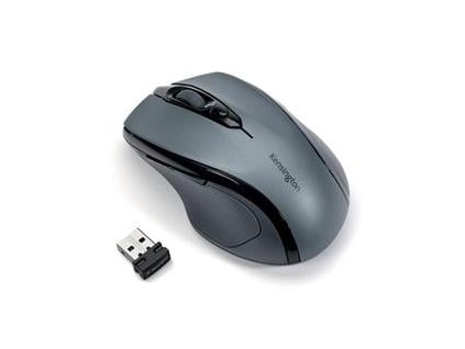 Kensington Bezdrátová počítačová myš střední velikosti Kensington Pro Fit™®, šedá (K72423WW)