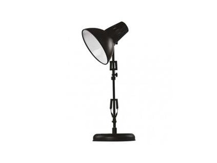 Stolní lampa DUSTIN na žárovku E27, černá (Z7612B)