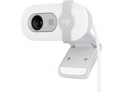Logitech Brio 100 Full HD Webcamera, bílá (960-001617)