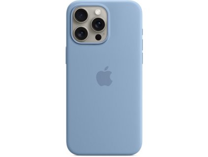 Apple iPhone 15 Pro Max Silicone Case s MagSafe - Winter Blue (MT1Y3ZM/A)