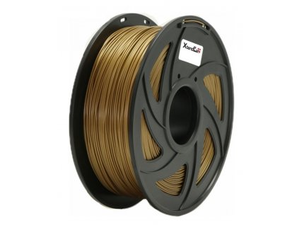 XtendLan filament PETG 1kg zlatý (3DF-PETG1.75-GD 1kg)