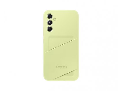 Samsung Zadní kryt s kapsou na kartu EF-OA346T pro Samsung Galaxy A34, Lime (EF-OA346TGEGWW)