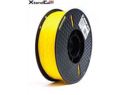 XtendLAN TPU filament 1,75mm žlutý 1kg (3DF-TPU1.75-YL 1kg)