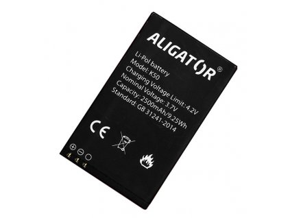 ALIGATOR baterie pro K50 eXtremo, Li-Pol 2500 mAh, originální (AK50BAL)